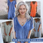 ⏳Begrenzte Zeit 50% Rabatt💥Lässiges Baumwoll-Leinen-Kleid mit V-Ausschnitt für Frauen