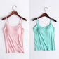 Camisole aus Stretch-Baumwolle mit integriertem BH