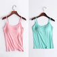 Camisole aus Stretch-Baumwolle mit integriertem BH