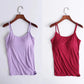 Camisole aus Stretch-Baumwolle mit integriertem BH