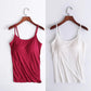 Camisole aus Stretch-Baumwolle mit integriertem BH