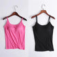 Camisole aus Stretch-Baumwolle mit integriertem BH