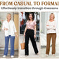 💖 ÚLTIMO DÍA DE OFERTA 49% DE DESCUENTO💖 Pantalones casuales cómodos y elásticos para mujer mejorados 2025 