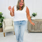 🌷Frühling Vorverkauf 49% Rabatt🍃High Rise Vintage-Waschung mit Bauchkontrolle, gerade geschnittene Jeans