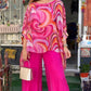 ✈️Kostenlose Lieferung📦Frauen Sommer Bunte Cool Chiffon 2 Stück Set