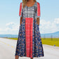 50% OFF🔥Elegantes Kleid mit böhmischem Print für Damen