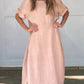 50% Rabatt!🔥Damen Kleid aus Leinen und Baumwolle