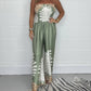 ⏰Zeitlich begrenzter Rabatt🌊💕 Sexy trägerloser Jumpsuit mit Sommerprint für Damen