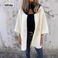 Lässige Jacke mit Stehkragen und halbem Reißverschluss für Damen