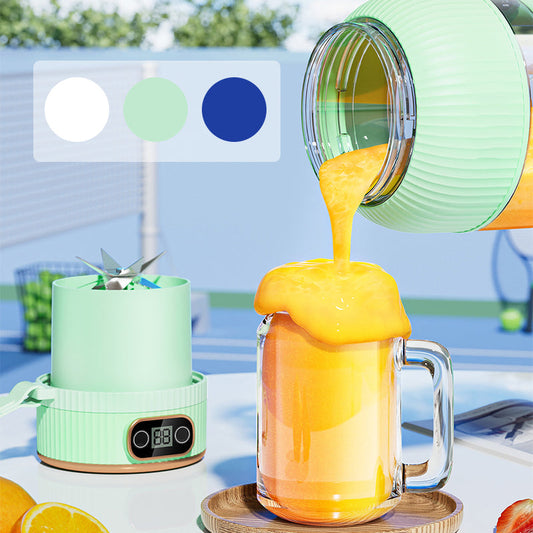 💥💥Sommer Heißer Verkauf ❄️Multifunctional Tragbare Saftpresse Tasse mit Digitalanzeige