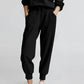 🌟Damen 2-teilige Sweatshirts SetLangarm Half Zip Pullover Sweatshirt