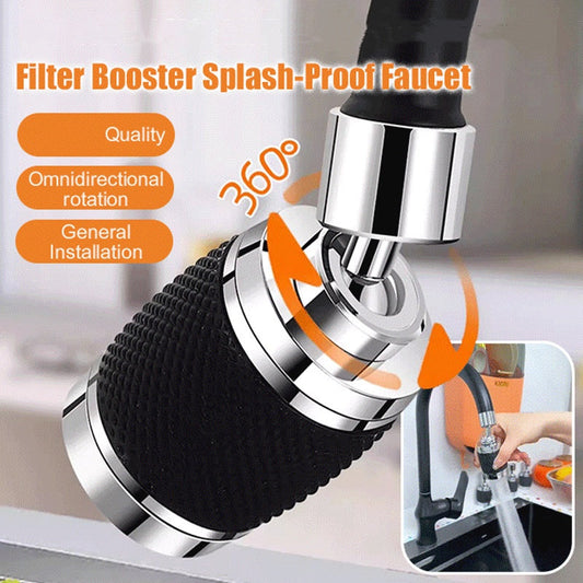 🔥Letzte 2 Tage: 50 % RABATT! ⏳ –  🚰💦Um 360° drehbarer, spritzwassergeschützter Wasserhahnbelüfter 🛒✨