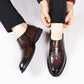 🔥2025 Brandneues Design✨👞 Luxuriöse handgefertigte Herren Lederschuhe.