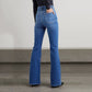 2025 Neue taillierte Vintage-Schlagjeans