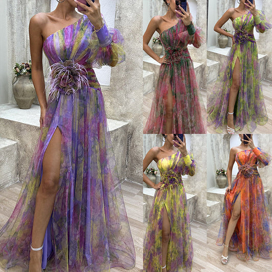 ⏳ 50 % de descuento por tiempo limitado 💥 🌸 Ofertas de primavera 🌸 Vestidos irregulares de tul para mujer