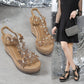 2025 Neueste offene Schmetterlings-Pailletten-Sandalen｜Sternchen-Glitzer+kein Riemche🦋🍒n-Design