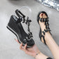 2025 Neueste offene Schmetterlings-Pailletten-Sandalen｜Sternchen-Glitzer+kein Riemche🦋🍒n-Design