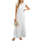 👗50% Rabatt🔥Knitterfreies Freizeitkleid für Damen mit geteiltem Saum