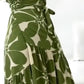 🏖️Sommer-Hot-Sale 50% Rabatt🌼Damen Casual Resort Print Geraffte Tunika Kleid