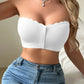 🔥Nahtloser trägerloser Bandeau-BH mit Frontverschluss