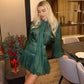 Fashion Bowknot Top High Waist Half-body Skirt Casual Set