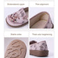 🔥Hot Sale ⏳Womens flache Slip-on-gestickte Schuhe