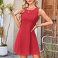 🔥Women's Sleeveless Waist-Cinching Mini Dress