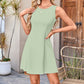 🔥Women's Sleeveless Waist-Cinching Mini Dress