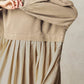 60% RABATT🔥Übergroßes Sweatshirtkleid mit Rundhalsausschnitt für Damen🎁