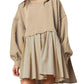 60% RABATT🔥Übergroßes Sweatshirtkleid mit Rundhalsausschnitt für Damen🎁