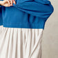 60% RABATT🔥Übergroßes Sweatshirtkleid mit Rundhalsausschnitt für Damen🎁