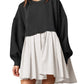 60% RABATT🔥Übergroßes Sweatshirtkleid mit Rundhalsausschnitt für Damen🎁