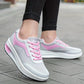 🔥👟Women's Casual Atmungsaktiv Dicke Sohle Turnschuhe
