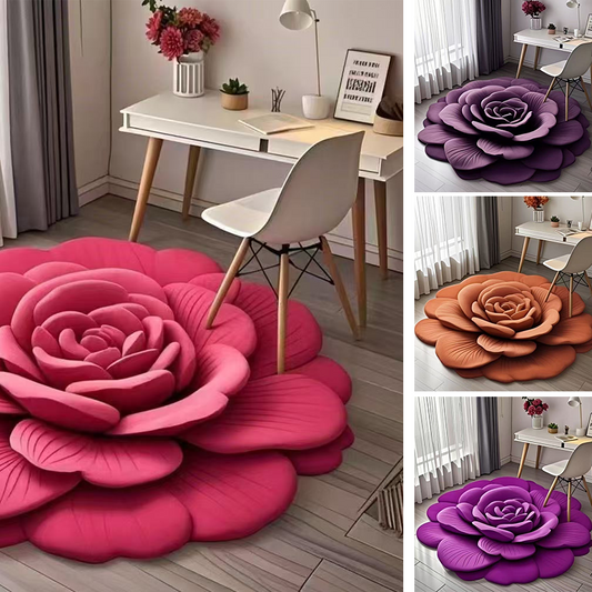 🔥Zeitlich begrenzter Rabatt und Sonderangebot🔥Floral Plüsch & Kieselgur Bodenmatte