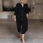 🌸Women‘s Casual Loose Cotton Linen Long Shirt Dress