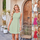 🔥Women's Sleeveless Waist-Cinching Mini Dress