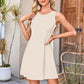 🔥Women's Sleeveless Waist-Cinching Mini Dress