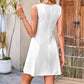🔥Women's Sleeveless Waist-Cinching Mini Dress