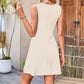 🔥Women's Sleeveless Waist-Cinching Mini Dress