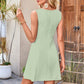 🔥Women's Sleeveless Waist-Cinching Mini Dress