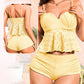 👙🌊Zweiteiliger Bügel-Neckholder-Bikini für Damen💥55 % Rabatt für begrenzte Zeit! Das elegante Bügel-BH-Design betont Ihre bezaubernden Kurven, ein Must-have für den Sommerstrand!
