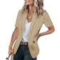 🩷🌸Women's Stylish Casual Short Sleeve Blazer