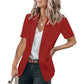 🩷🌸Women's Stylish Casual Short Sleeve Blazer