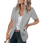 🩷🌸Women's Stylish Casual Short Sleeve Blazer