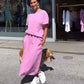 👗🌸Women's Casual Flowing Loose Two-Piece Suit