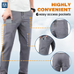 💥50% Rabatt💥Strapazierfähige Cargohose mit hohem Stretchanteil und mehreren Taschen