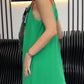 Vestido informal sin mangas estampado para mujer