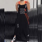 Vestido informal sin mangas estampado para mujer