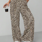 🍉🍉Modische, weite Hose mit geradem Bein und Leopardenmuster für Damen