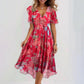 ⏳Zeitlich begrenzter Rabatt💥NEU! 2025 Trend-Chiffonkleid mit V-Ausschnitt